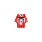 Mwm Ultra-Oversized Country Team Jersey T-Shirt (MW092020423 RED)