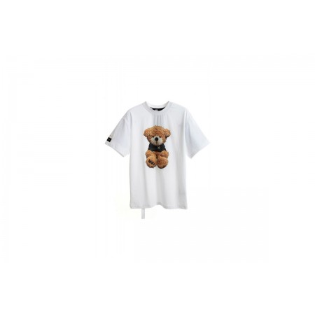 Mwm Teddy Bear Print Oversized T-Shirt 