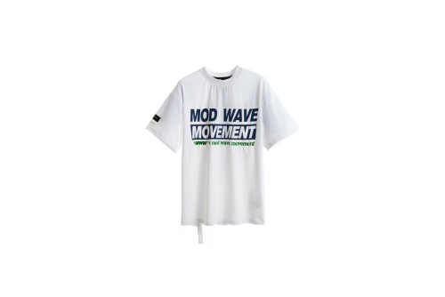 Mwm Teddy Bear Sweatwear Dog Print Regular Fit T-Shirt (MW092020454 WHITE)