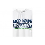 Mwm Teddy Bear Sweatwear Dog Print Regular Fit T-Shirt (MW092020454 WHITE)
