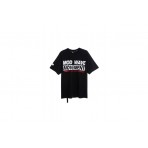 Mwm Teddy Bear Sweatwear Dog Print Regular Fit T-Shirt (MW092020456 BLACK)