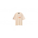 Mwm Vanguard Dogs Embroidered Vdog T-Shirt (MW092020469 BEIGE)