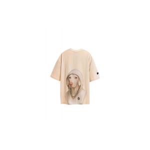 Mwm Vanguard Dogs Embroidered Vdog T-Shirt (MW092020469 BEIGE)