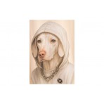 Mwm Vanguard Dogs Embroidered Vdog T-Shirt (MW092020469 BEIGE)