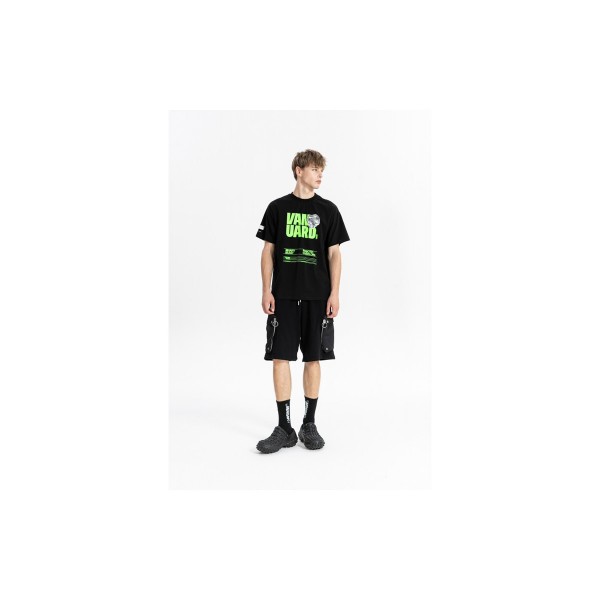 Mwm Vanguard Dogs Oversized Vdog  T-Shirt (MW092020470 BLACK)