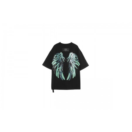 Mwm Jt Wings Sequin Wings Oversized T-Shirt 