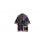 Mwm Oversized Silk Bandana Πουκάμισο Κοντομάνικο (MW092080393 BLUE)