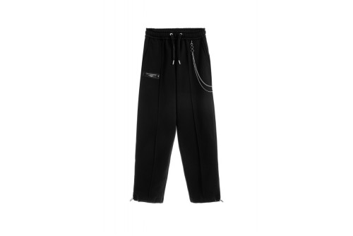 Mwm Double Chain Παντελόνι Φόρμας (MW093050033 BLACK)