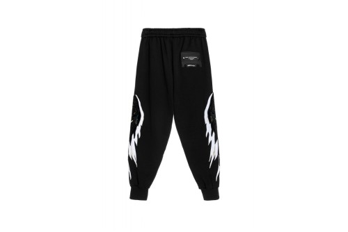 Mwm Double Wings Παντελόνι Φόρμας (MW093050103 BLACK)