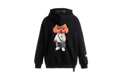 Mwm Mike Teddy Hoodie (MW093060062 BLACK)