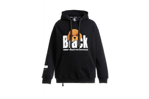 Mwm Mike Teddy Hoodie (MW093060062 BLACK)