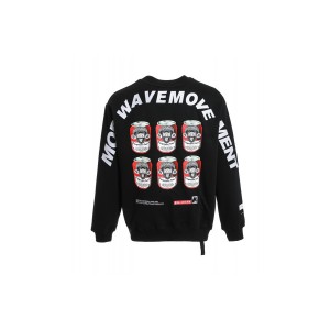 Mwm Design Μπλούζα Με Λαιμόκοψη (MW093060132 BLACK)