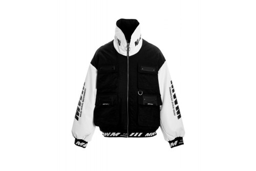 Mwm Bicolor Μπουφάν Bomber (MW093070134 BLACK)