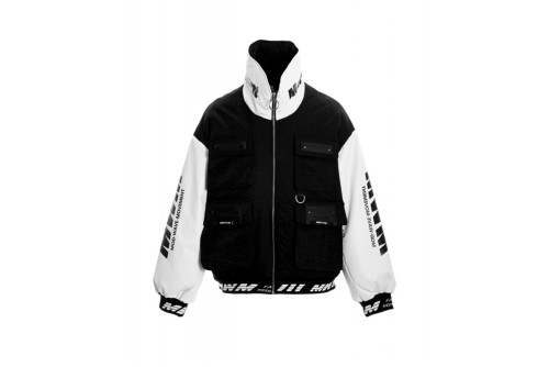Mwm Bicolor Μπουφάν Bomber (MW093070134 BLACK)