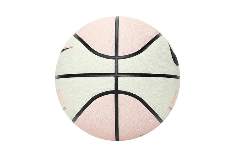 Nike Everyday All Court 8P Μπάλα Μπάσκετ Εκρού, Σομόν