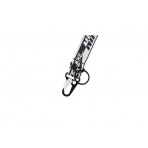 Nike Key-Holder Wrist Lanyard Μπρελόκ Λευκό και Μαύρο (N1007177046)