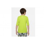 Nike Short Sleeve Hudrogu Παιδικό T-Shirt Αντηλιακό Uv (NESSC835 312)