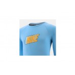 Nike Παιδική Μακρυμάνικη Μπλούζα Σιέλ