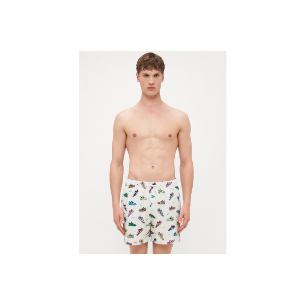 Nike Multi Print Volley Μαγιό Σορτς Ανδρικό (NESSF553 107)