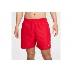 Nike Swim Breaker Ανδρικό Μαγιό Σορτς Κόκκινο