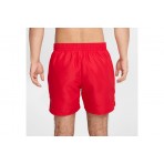 Nike Swim Breaker Ανδρικό Μαγιό Σορτς Κόκκινο