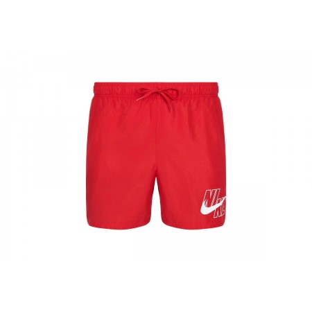 Nike Volley Swim Ανδρικό Μαγιό Σορτς Κόκκινο