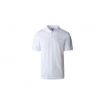 The North Face Polo Piquet Ανδρικό Κοντομάνικο T-Shirt Λευκό
