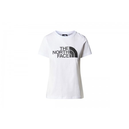The North Face Easy Γυναικείο Κοντομάνικο T-Shirt Λευκό