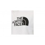 The North Face Γυναικεία Κοντομάνικη Crop Top Μπλούζα Λευκή
