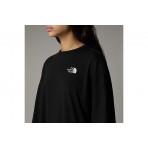 The North Face Essential Oversized Γυναικείο Κοντομάνικο T-Shirt Μαύρο