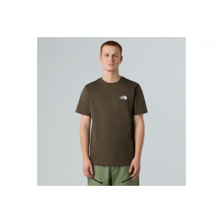 The North Face Simple Dome Ανδρικό Κοντομάνικο T-Shirt Χακί