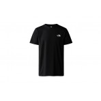 The North Face Simple Dome Ανδρικό Κοντομάνικο T-Shirt Μαύρο