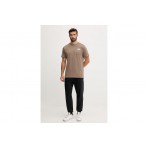 The North Face NSE Box Ανδρικό Κοντομάνικο T-Shirt Καφέ