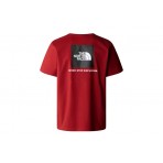 The North Face Redbox Tee Ανδρικό Κοντομάνικο T-Shirt Κεραμιδί
