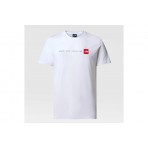 The North Face Ανδρικό Κοντομάνικο T-Shirt Λευκό