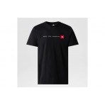 The North Face Ανδρικό Κοντομάνικο T-Shirt Μαύρο