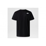 The North Face Ανδρικό Κοντομάνικο T-Shirt Μαύρο
