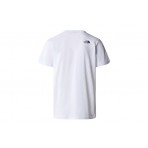 The North Face Ανδρικό Κοντομάνικο T-Shirt Λευκό