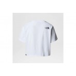 The North Face Cropped Γυναικείο Κοντομάνικο T-Shirt Λευκό