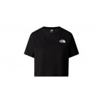 The North Face Cropped Γυναικείο Κοντομάνικο T-Shirt Μαύρο