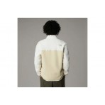 The North Face Yumiori Full-Zip Ανδρική Ζακέτα Fleece Μπεζ, Λευκή