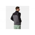 The North Face Yumiori Full-Zip Ανδρική Ζακέτα Fleece Γκρι, Μαύρη