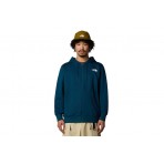 The North Face Simple Dome Ανδρική Ζακέτα Με Κουκούλα Πετρόλ