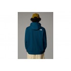 The North Face Simple Dome Ανδρική Ζακέτα Με Κουκούλα Πετρόλ