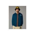 The North Face Simple Dome Ανδρική Ζακέτα Με Κουκούλα Πετρόλ