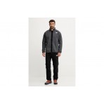 The North Face Glacier Heavyweight Ανδρική Ζακέτα Fleece Γκρι Σκούρο