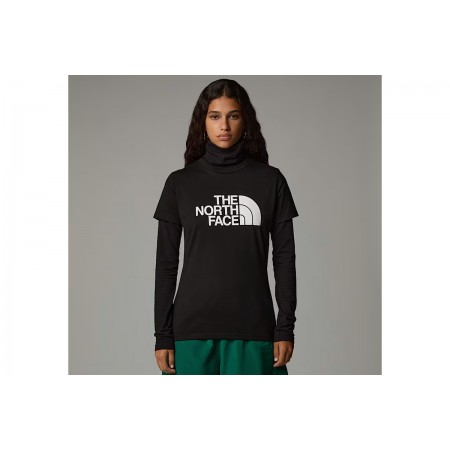 The North Face Easy Γυναικείο Κοντομάνικο T-Shirt Μαύρο