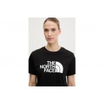 The North Face Easy Γυναικεία Cropped Κοντομάνικη Μπλούζα Μαύρη
