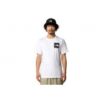 The North Face Fine Ανδρικό Κοντομάνικο T-Shirt Λευκό