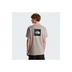 The North Face Evolution NSE Box Regular Ανδρικό Κοντομάνικο T-Shirt Γκρι